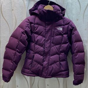 The North Face Deep Purple Puffer Jacket